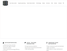 Tablet Screenshot of datacentervision.com